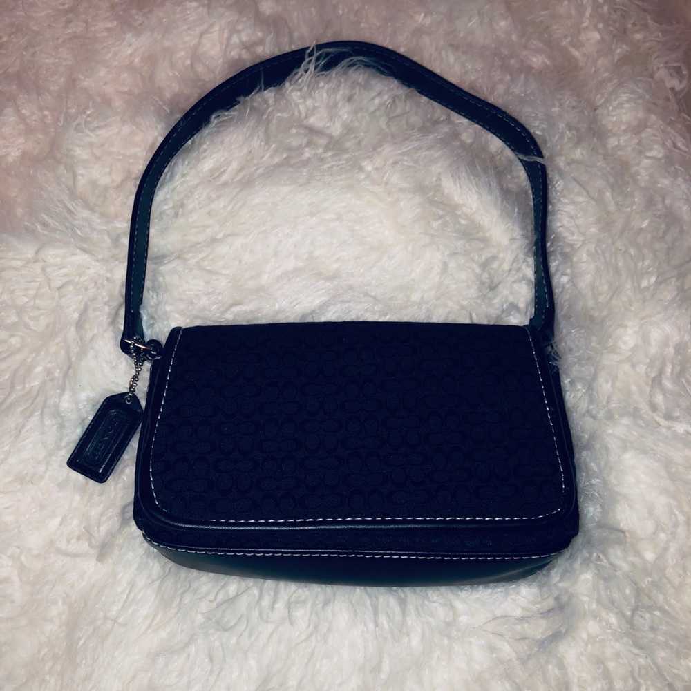 Coach black small purse